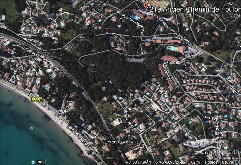 Les Appartements De La Marina Sanary-sur-Mer Bagian luar foto