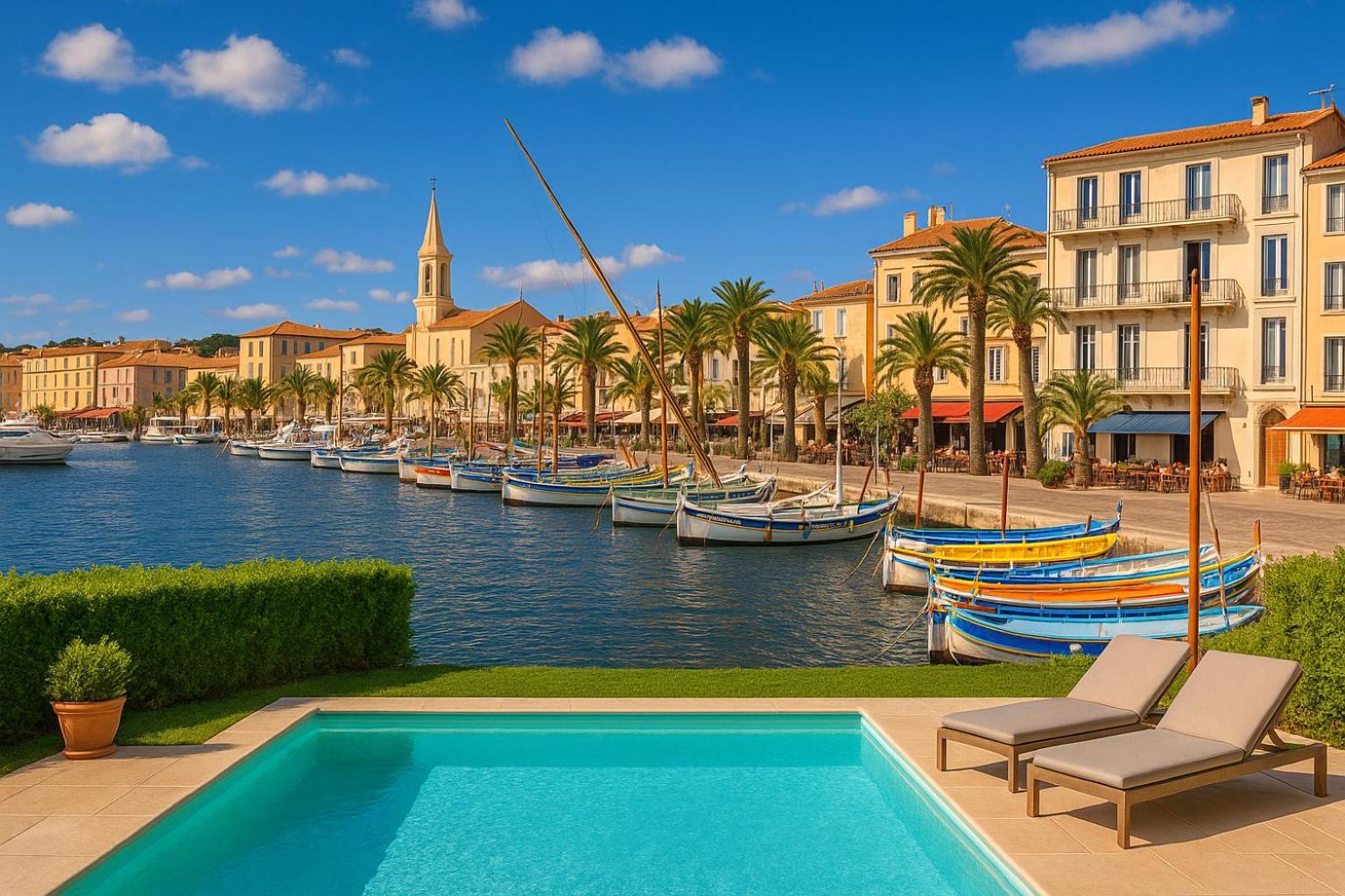 Les Appartements De La Marina Sanary-sur-Mer Bagian luar foto